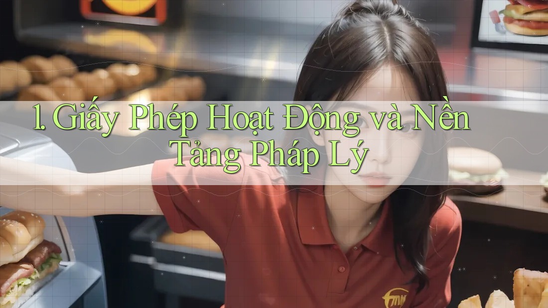1. Giấy Phép Hoạt Động và Nền Tảng Pháp Lý 1. Giấy Phép Hoạt Động và Nền Tảng Pháp Lý