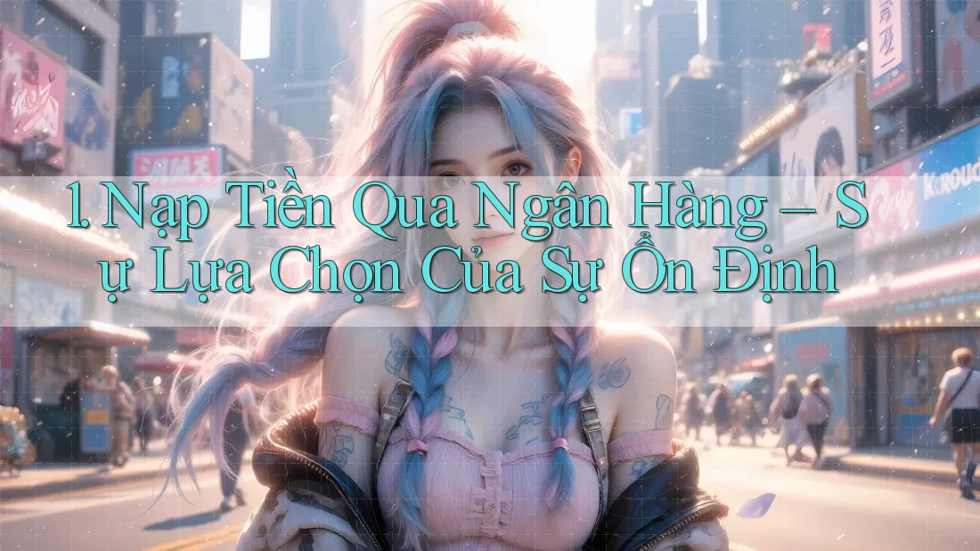 1. Nạp Tiền Qua Ngân Hàng – Sự Lựa Chọn Của Sự Ổn Định 1. Nạp Tiền Qua Ngân Hàng – Sự Lựa Chọn Của Sự Ổn Định
