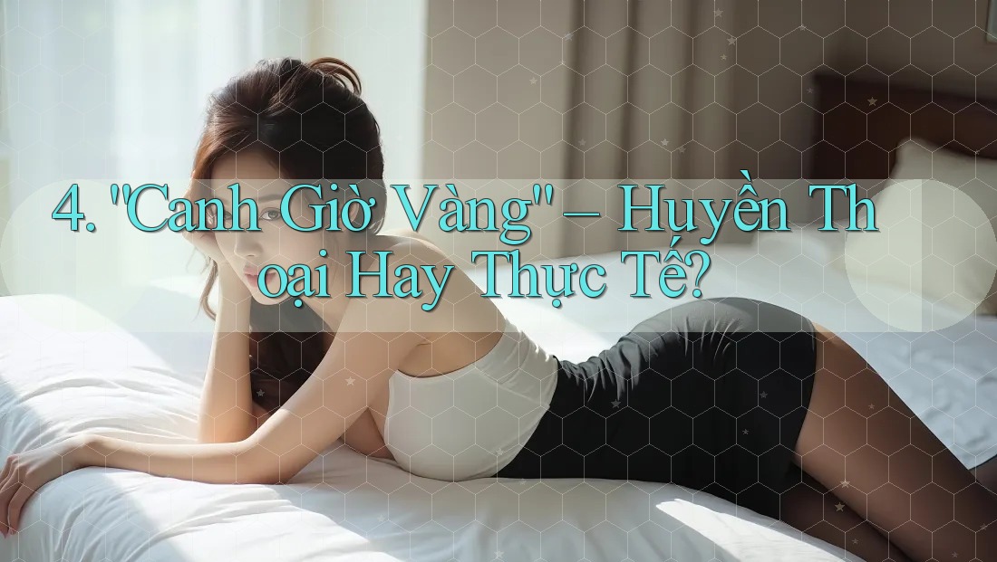 4. “Canh Giờ Vàng” – Huyền Thoại Hay Thực Tế?