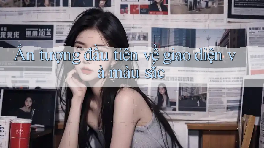 Ấn tượng đầu tiên về giao diện và màu sắc Ấn tượng đầu tiên về giao diện và màu sắc