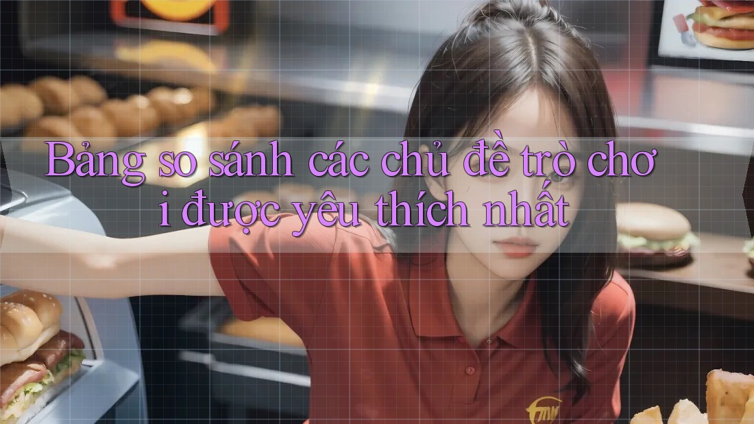 Bảng so sánh các chủ đề trò chơi được yêu thích nhất
