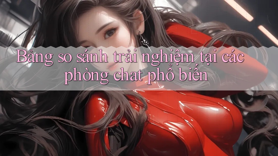 Bảng so sánh trải nghiệm tại các phòng chat phổ biến
