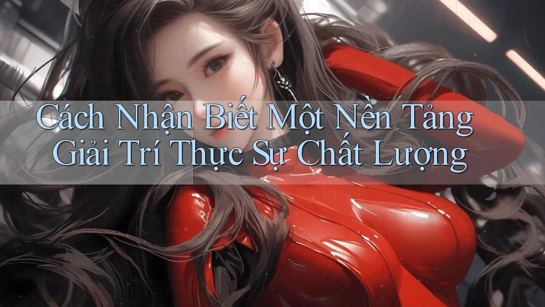 Cách Nhận Biết Một Nền Tảng Giải Trí Thực Sự Chất Lượng