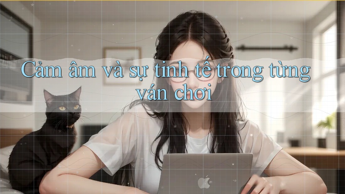 Cảm âm và sự tinh tế trong từng ván chơi Cảm âm và sự tinh tế trong từng ván chơi
