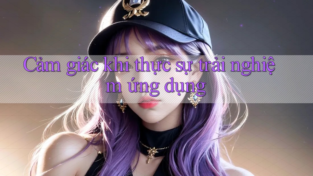 Cảm giác khi thực sự trải nghiệm ứng dụng Cảm giác khi thực sự trải nghiệm ứng dụng