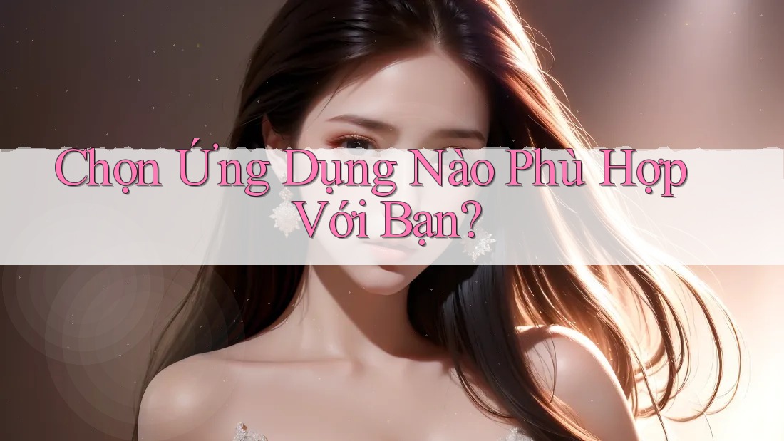 Chọn Ứng Dụng Nào Phù Hợp Với Bạn? Chọn Ứng Dụng Nào Phù Hợp Với Bạn?