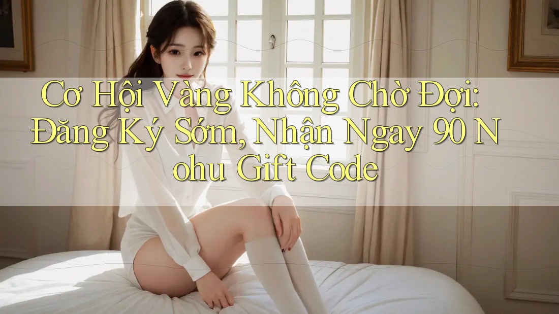 Cơ Hội Vàng Không Chờ Đợi: Đăng Ký Sớm, Nhận Ngay 90 Nohu Gift Code