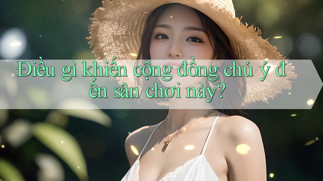 Điều gì khiến cộng đồng chú ý đến sân chơi này?