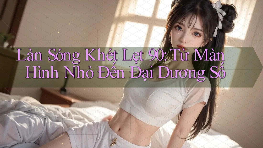 Làn Sóng Khét Lẹt 90: Từ Màn Hình Nhỏ Đến Đại Dương Số