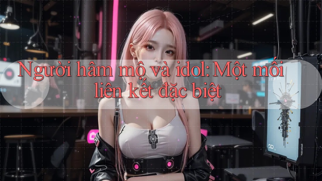 Người hâm mộ và idol: Một mối liên kết đặc biệt Người hâm mộ và idol: Một mối liên kết đặc biệt