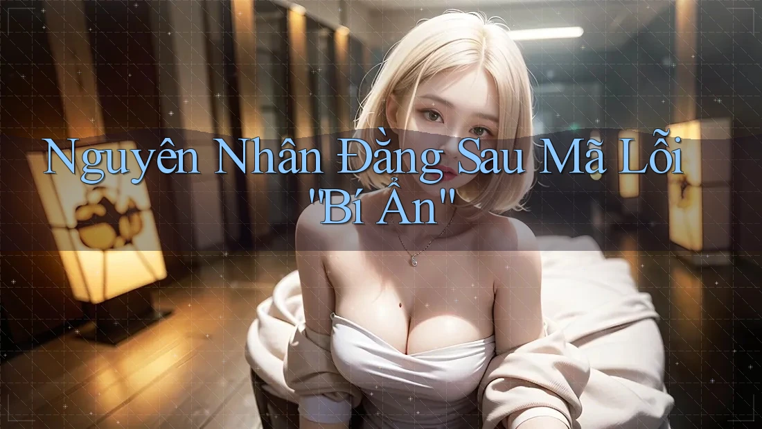Nguyên Nhân Đằng Sau Mã Lỗi “Bí Ẩn” Nguyên Nhân Đằng Sau Mã Lỗi “Bí Ẩn”