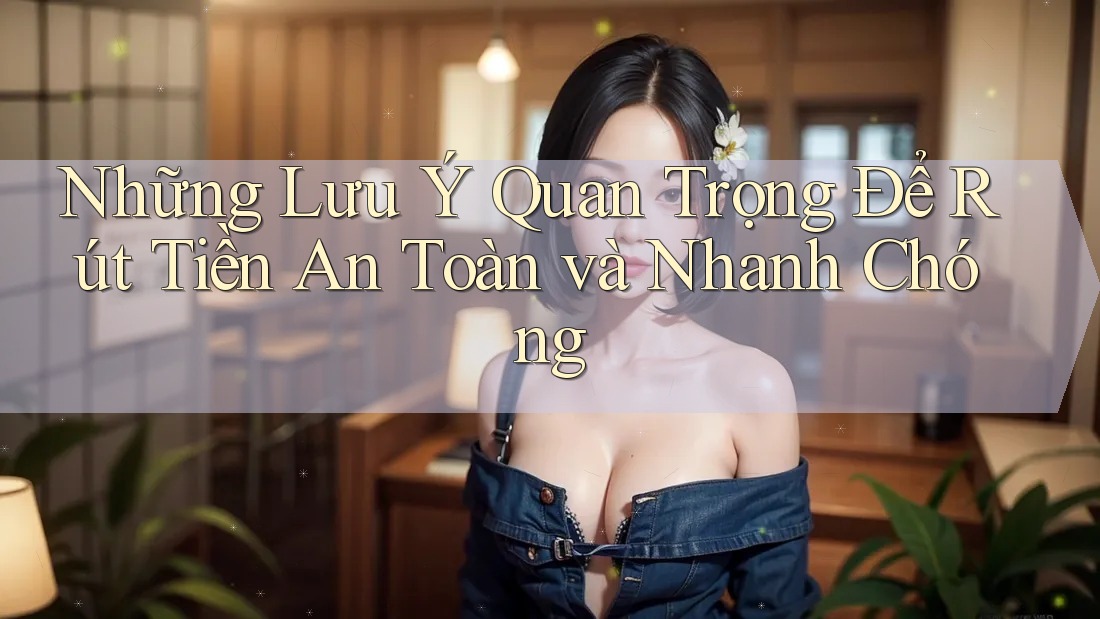 Những Lưu Ý Quan Trọng Để Rút Tiền An Toàn và Nhanh Chóng