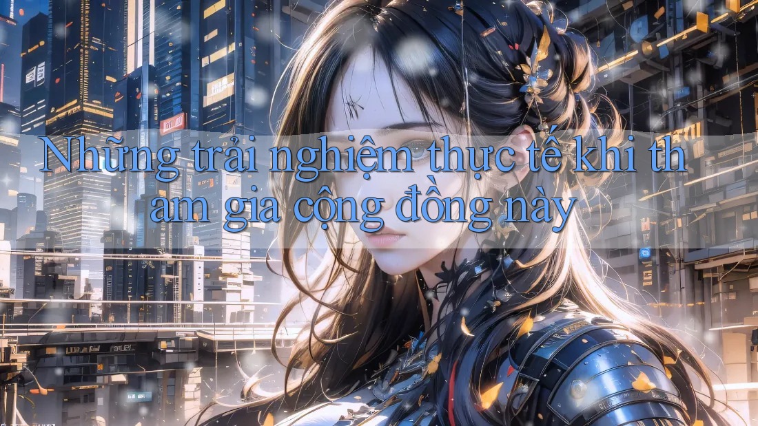 Những trải nghiệm thực tế khi tham gia cộng đồng này