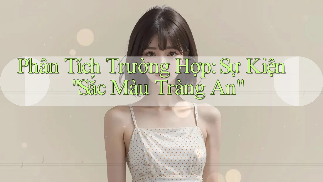 Phân Tích Trường Hợp: Sự Kiện “Sắc Màu Tràng An” Phân Tích Trường Hợp: Sự Kiện “Sắc Màu Tràng An”