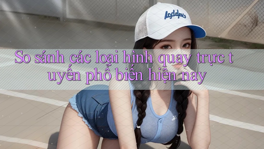 So sánh các loại hình quay trực tuyến phổ biến hiện nay So sánh các loại hình quay trực tuyến phổ biến hiện nay
