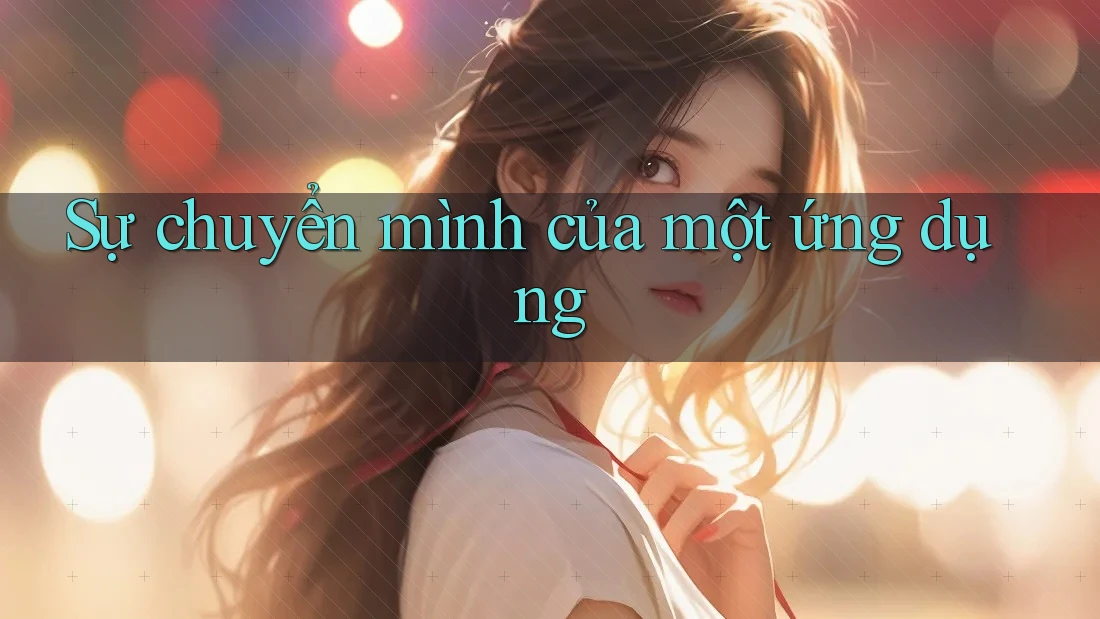 Sự chuyển mình của một ứng dụng