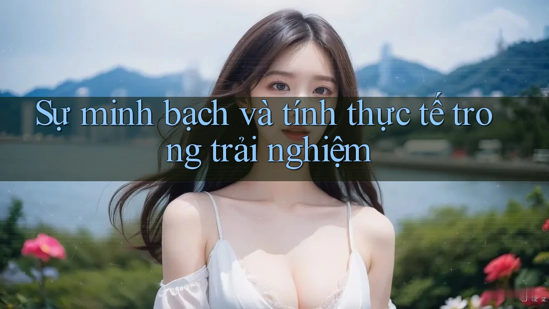 Sự minh bạch và tính thực tế trong trải nghiệm