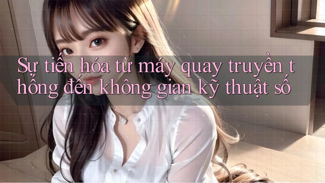 Sự tiến hóa từ máy quay truyền thống đến không gian kỹ thuật số Sự tiến hóa từ máy quay truyền thống đến không gian kỹ thuật số
