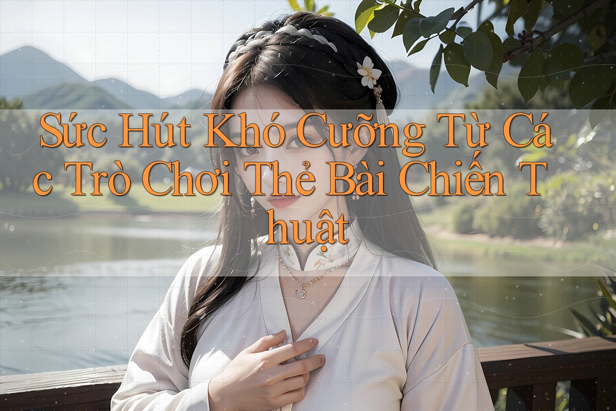 Sức Hút Khó Cưỡng Từ Các Trò Chơi Thẻ Bài Chiến Thuật Sức Hút Khó Cưỡng Từ Các Trò Chơi Thẻ Bài Chiến Thuật
