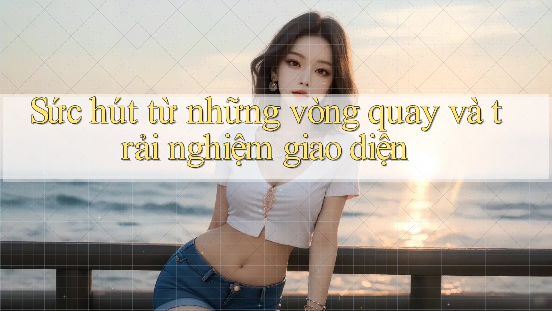 Sức hút từ những vòng quay và trải nghiệm giao diện Sức hút từ những vòng quay và trải nghiệm giao diện