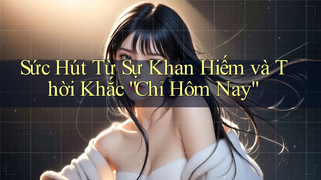 Sức Hút Từ Sự Khan Hiếm và Thời Khắc “Chỉ Hôm Nay” Sức Hút Từ Sự Khan Hiếm và Thời Khắc “Chỉ Hôm Nay”