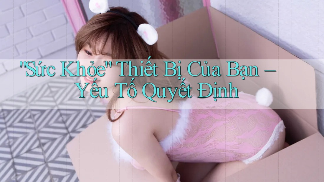 “Sức Khỏe” Thiết Bị Của Bạn – Yếu Tố Quyết Định “Sức Khỏe” Thiết Bị Của Bạn – Yếu Tố Quyết Định
