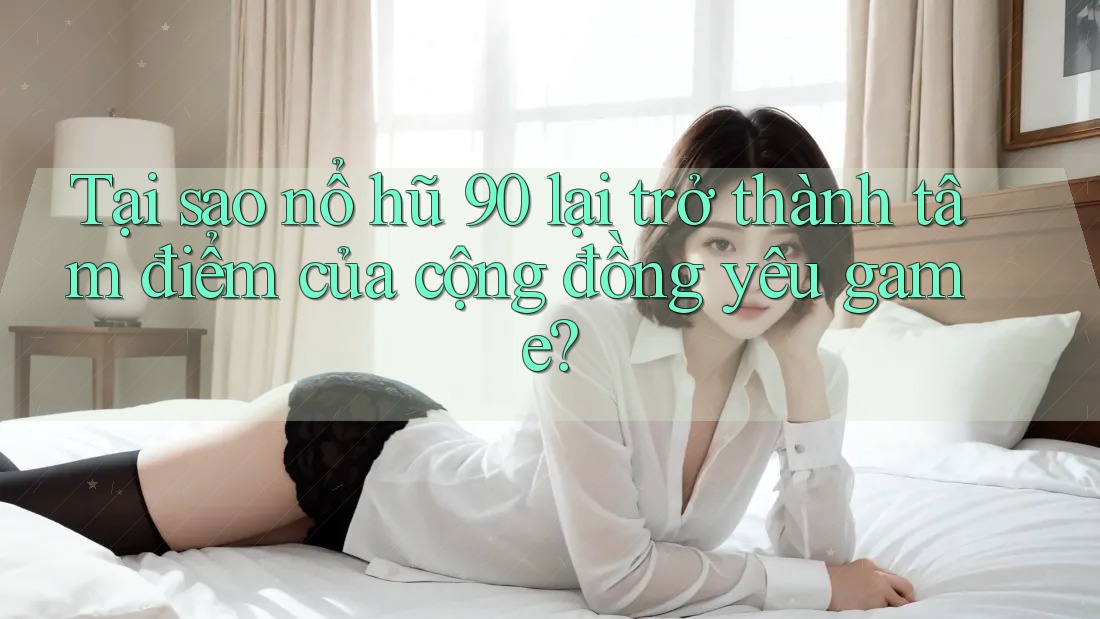 Tại sao nổ hũ 90 lại trở thành tâm điểm của cộng đồng yêu game?