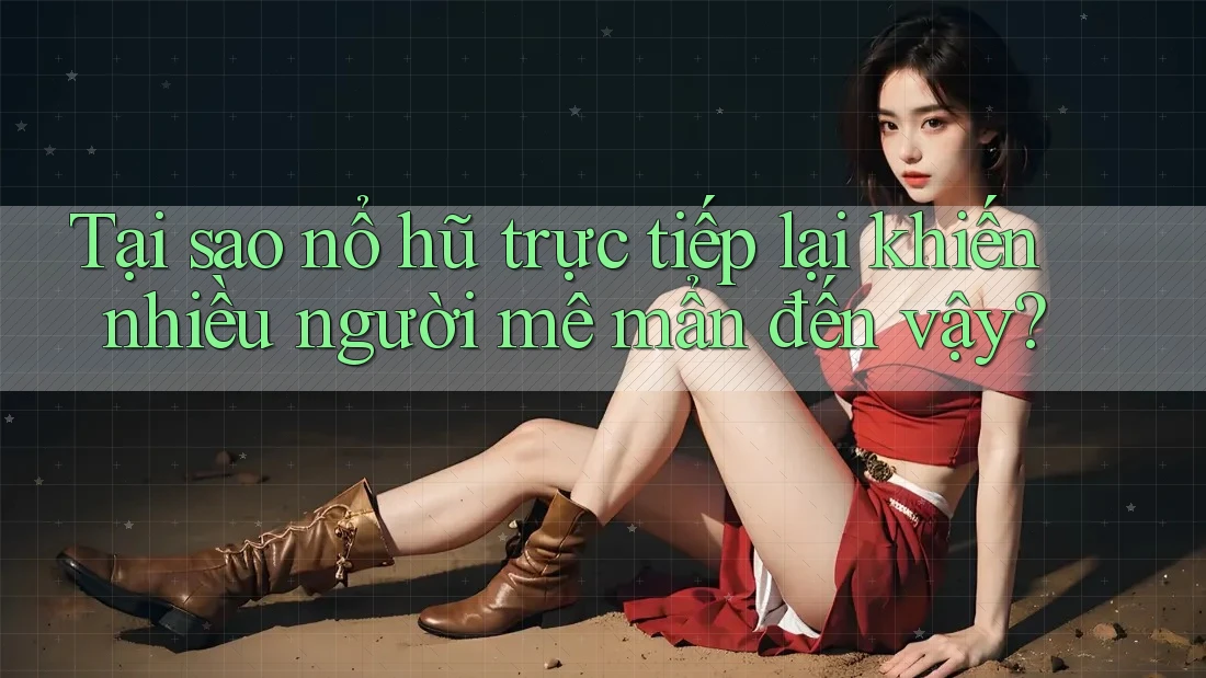 Tại sao nổ hũ trực tiếp lại khiến nhiều người mê mẩn đến vậy?