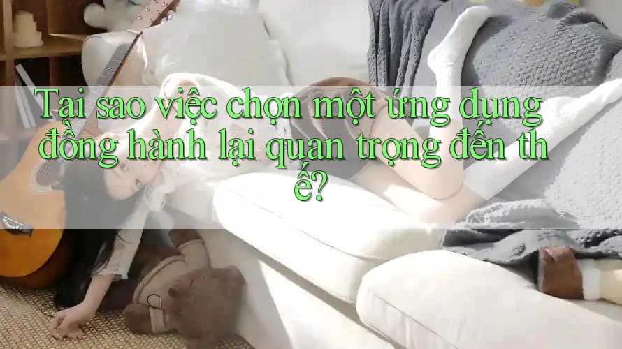 Tại sao việc chọn một ứng dụng đồng hành lại quan trọng đến thế? Tại sao việc chọn một ứng dụng đồng hành lại quan trọng đến thế?