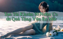 tạo tài khoản 90 nohu code quà tặng vừa ra mắt