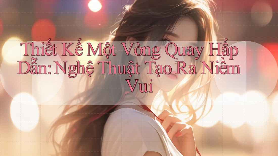 Thiết Kế Một Vòng Quay Hấp Dẫn: Nghệ Thuật Tạo Ra Niềm Vui