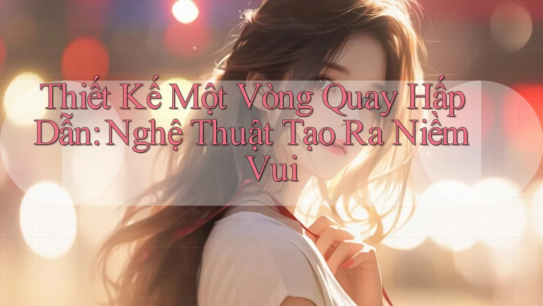 Thiết Kế Một Vòng Quay Hấp Dẫn: Nghệ Thuật Tạo Ra Niềm Vui Thiết Kế Một Vòng Quay Hấp Dẫn: Nghệ Thuật Tạo Ra Niềm Vui