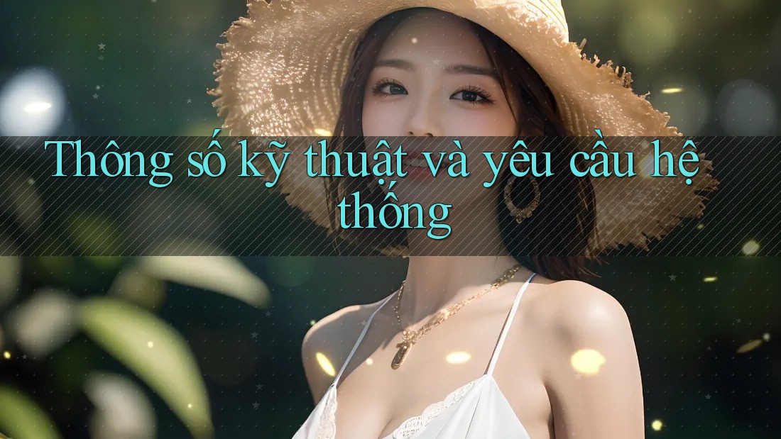 Thông số kỹ thuật và yêu cầu hệ thống Thông số kỹ thuật và yêu cầu hệ thống