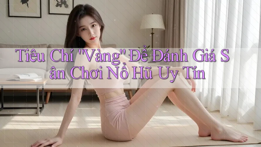 Tiêu Chí “Vàng” Để Đánh Giá Sân Chơi Nổ Hũ Uy Tín Tiêu Chí “Vàng” Để Đánh Giá Sân Chơi Nổ Hũ Uy Tín