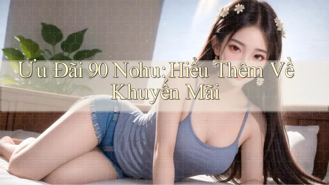 Ưu Đãi 90 Nohu: Hiểu Thêm Về Khuyến Mãi Ưu Đãi 90 Nohu: Hiểu Thêm Về Khuyến Mãi