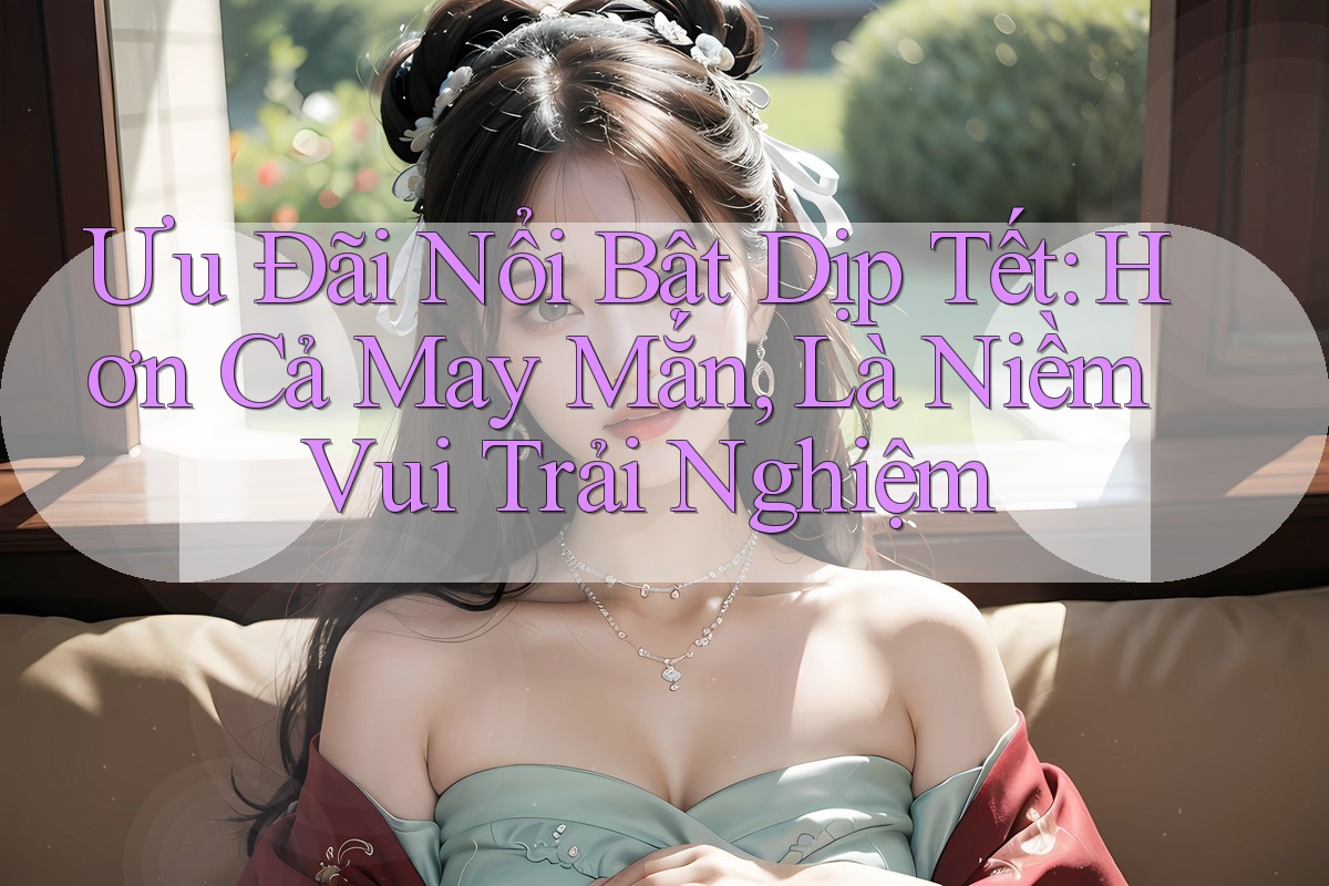 Ưu Đãi Nổi Bật Dịp Tết: Hơn Cả May Mắn, Là Niềm Vui Trải Nghiệm